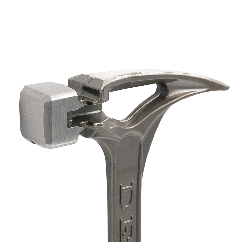 Dead On DOS22S 22-Ounce 18-Inch Steel Smooth Face Hammer, silver