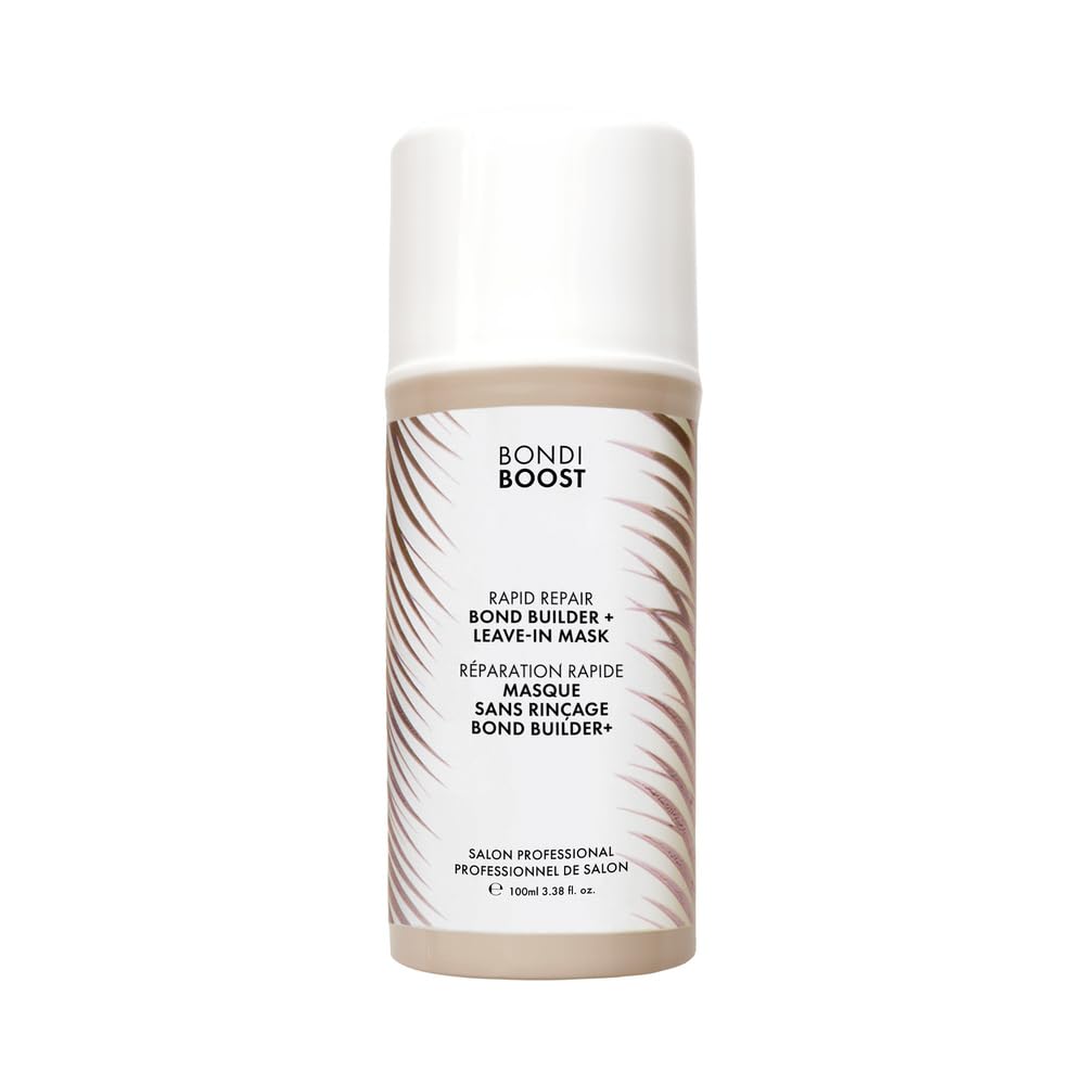 BONDIBOOST Rapid Repair Bond Builder + Leave-In Hair Treatment for Dry Damaged Hair [3.38 fl oz], Strengthens & Restores + Advanced Hair Repair Solution for Healthier & Shinier Results