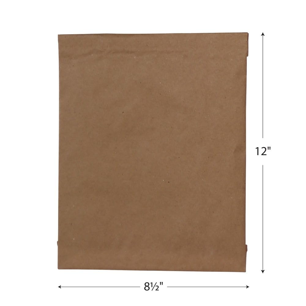 Sealed Air Jiffy Padded Shipping Mailers, Case of 100, Self Seal Heavy Duty Recycled Cushioned Mailing Envelope, #2-8.5" x 12", Kraft
