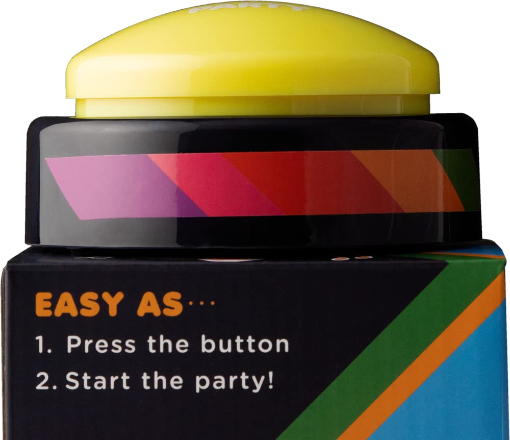 30 Second Dance Party - So Many Buttons (Pack of 8) | Dance Party Button with Music | Gag Gifts | Office Toys
