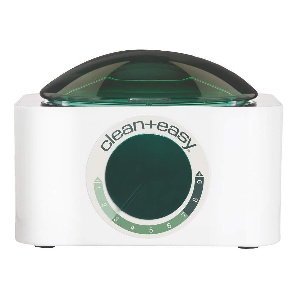 Clean + Easy Deluxe Wax Warmer – Thermostatically Controlled Hair Removal Wax Heater for Salon & Home Use, with No-Mess Scraper Bar, 120V