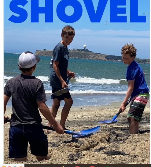 PUFFERFISH Sand Castle KIT - PRO-Quality Tools for Building Amazing Sand Castles, Including Bucket, Big Beach Shovel, and Super Scoop Made from Recycled Fishing nets