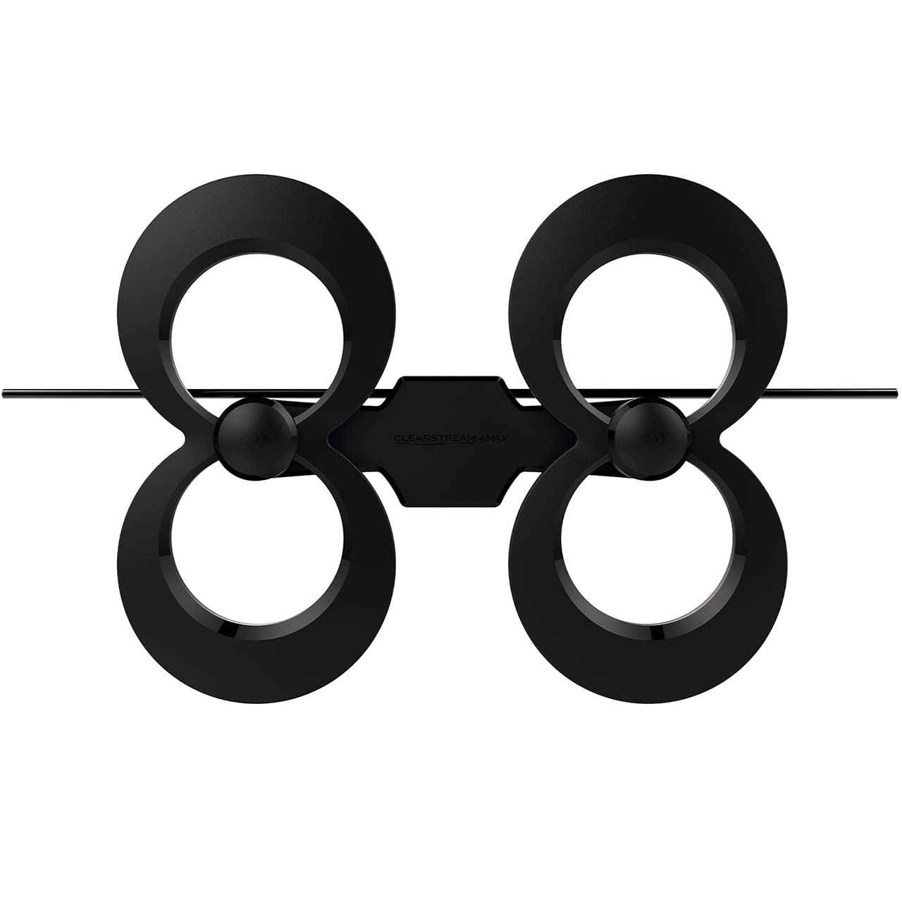 Antennas Direct ClearStream MAX-V PRO Indoor Outdoor TV Antenna, UHF VHF, Multi-Directional, 70+ Mile Range, 4K 8K UHD, NEXTGEN TV – w/Wall Bracket