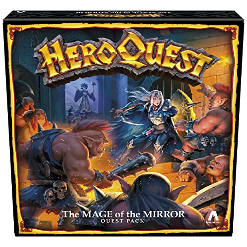 Heroquest The Mage of The Mirror Quest Pack, Roleplaying Game for Ages 14+, Requires HeroQuest Game System to Play