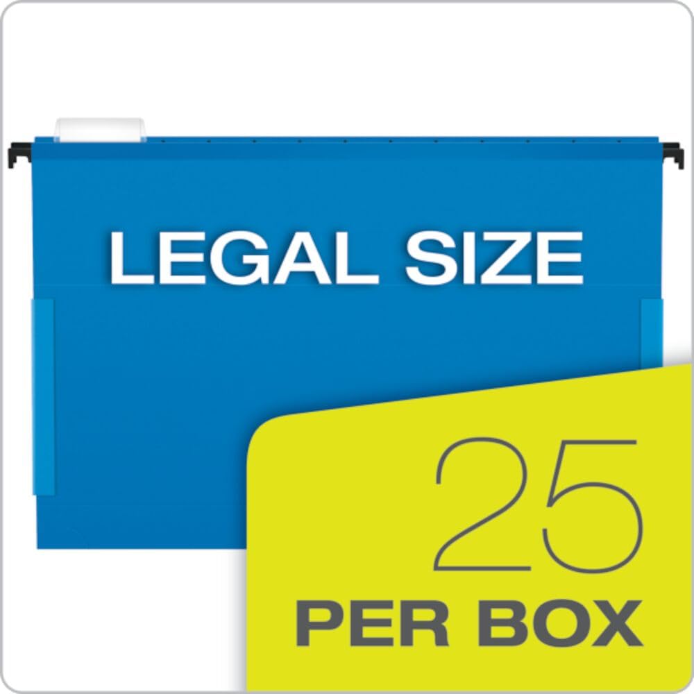 Pendaflex Hanging Files, Blue (PFX59303), Legal