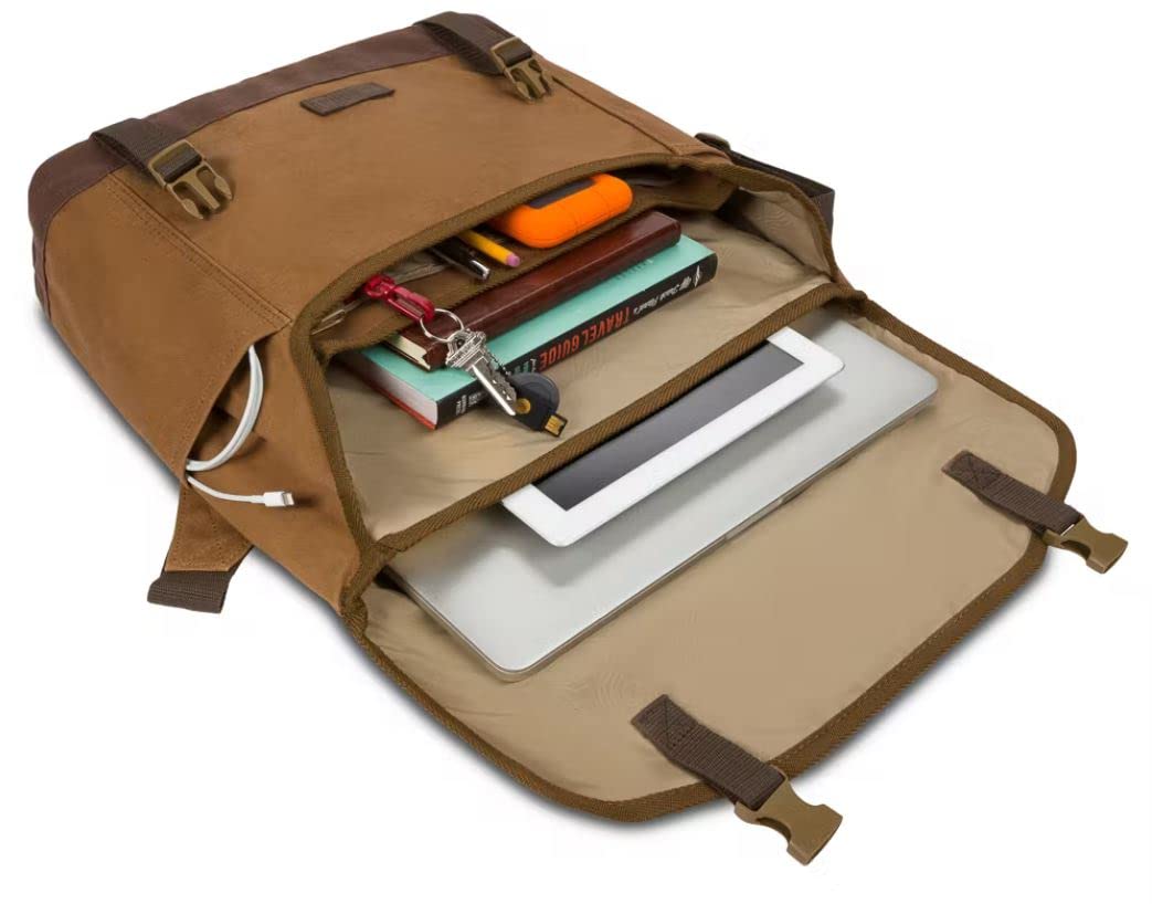 Wenger Corfe 16 inch Messenger Bag With Tablet Pocket- Camel