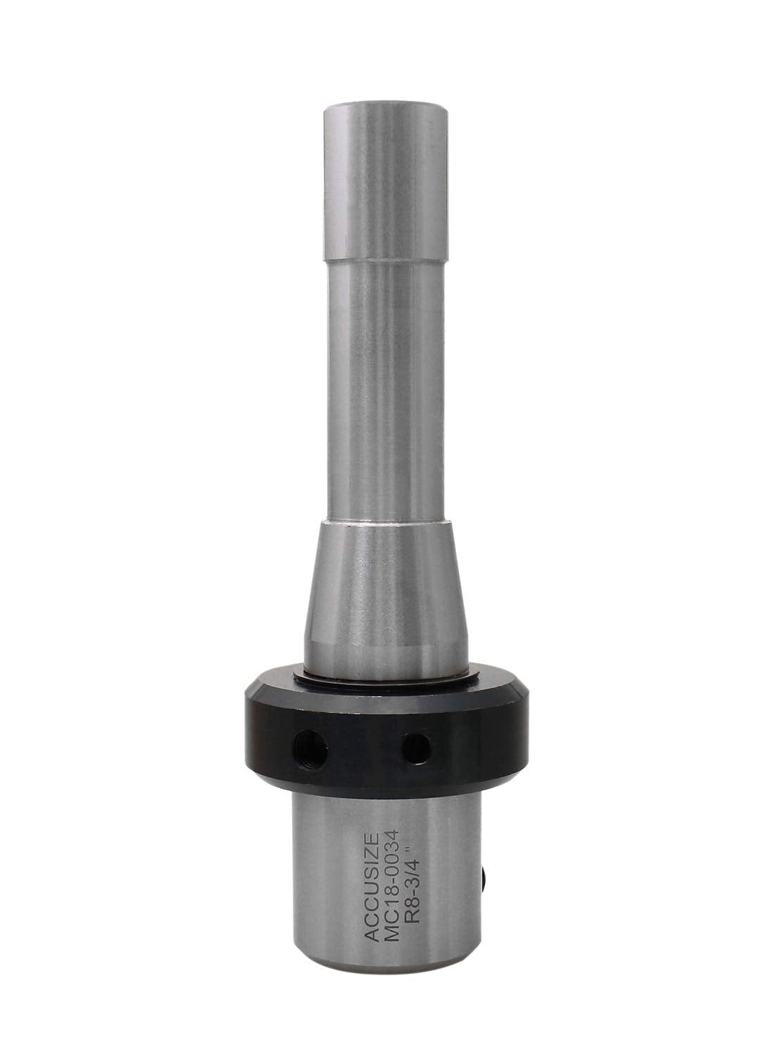 Accusize Industrial Tools Annular Cutter Arbor, R8 to 3/4'' Weldon Shank with Coolant System for Drill Use Annular Cutter on on Bridgeport Milling Machine, Mc18-0034
