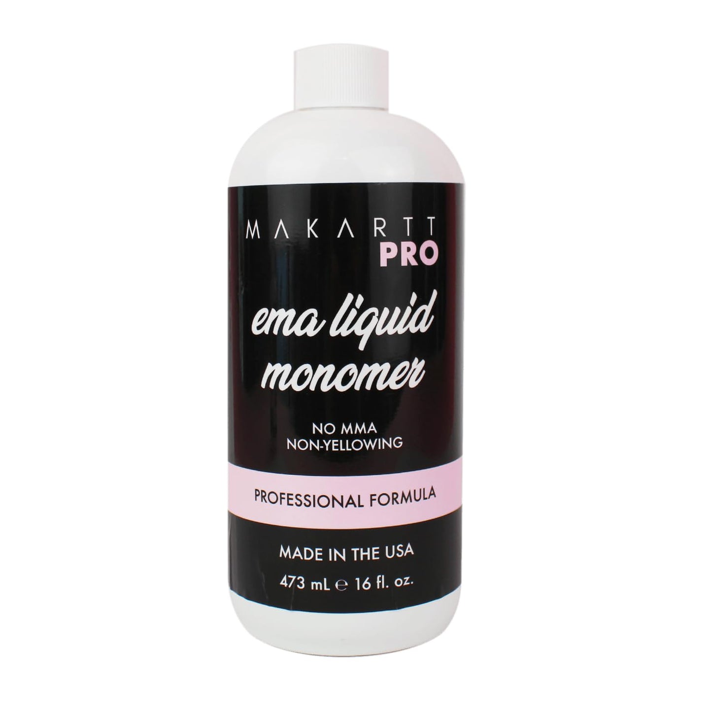 MakarttPro EMA Acrylic Liquid Monomer 946 ml/32 FL Oz, Low Odor & Non-Yellowing Acrylic Nail Liquid, Medium to Fast Setting Professional Nail Liquid for Nail Technicians. (16 Fl Oz)