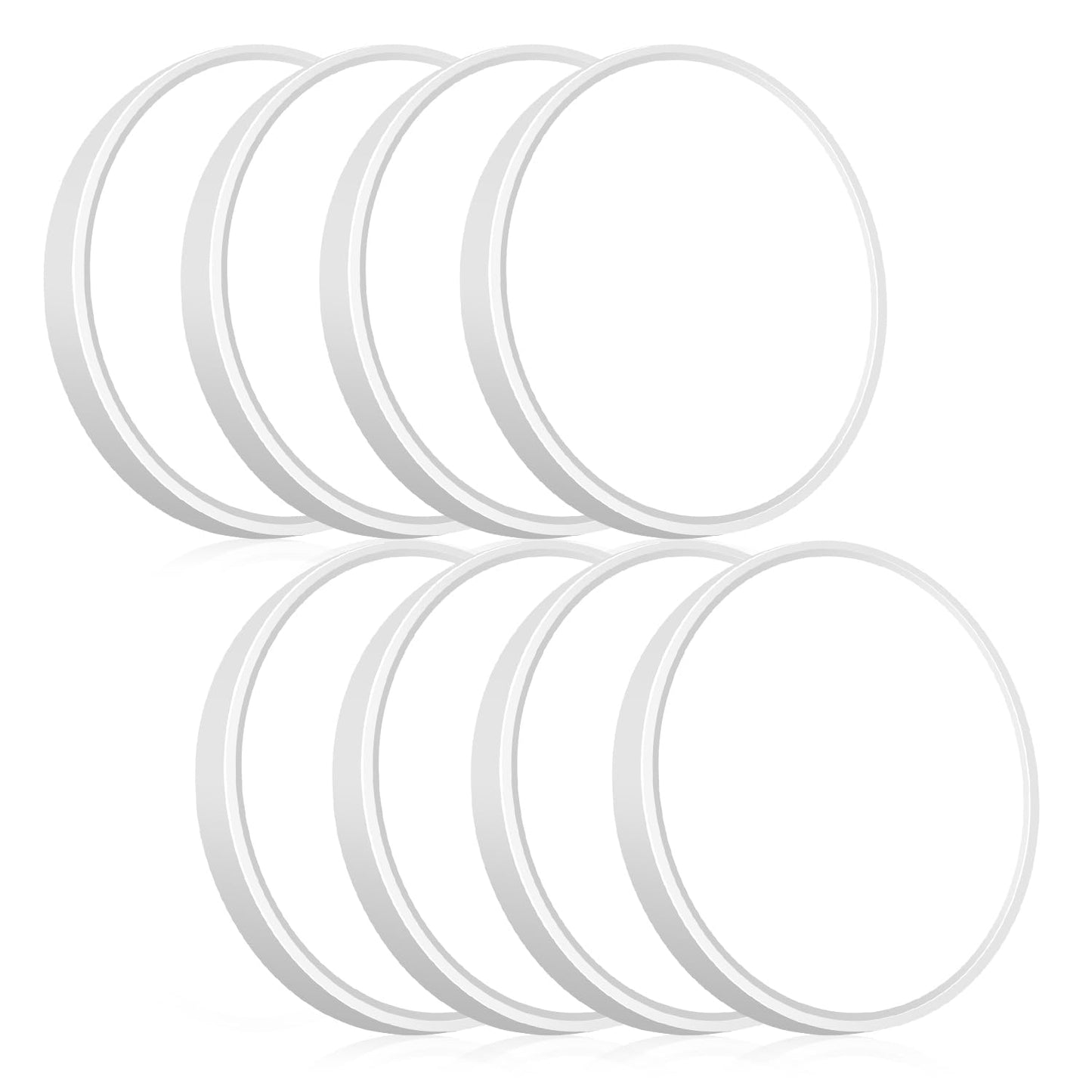 hepside LED Flush Mount Ceiling Light, 7Inch 15W LED Ceiling Lights,5 Color Temperatures in One,Ultra-Thin Flush Mount Light Fixture for Hallway,Kitchen,Bathroom,Bedroom,Dining Room,Office （8 Pack）