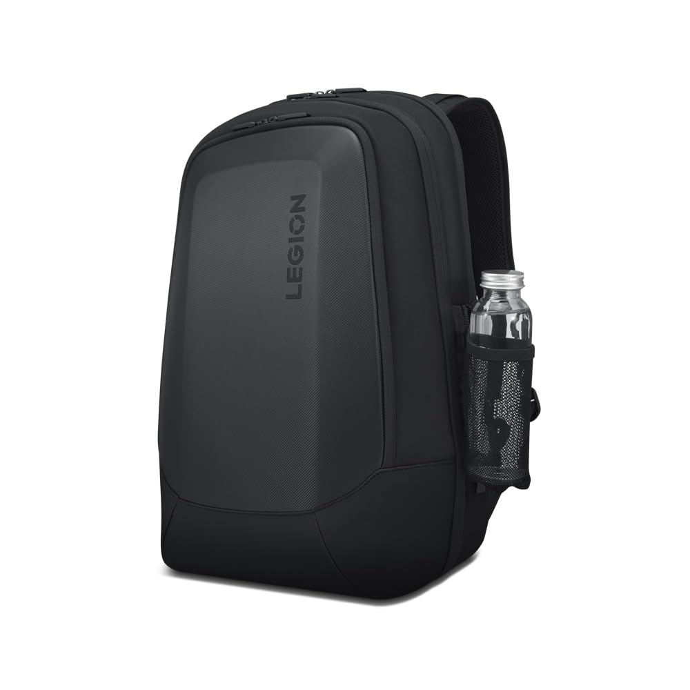 Lenovo - Legion 17” Armored Backpack – Gaming Laptop Bag – Double Layered Protection – Dedicated Storage Pockets – Durable Pack with EVA Front Shield