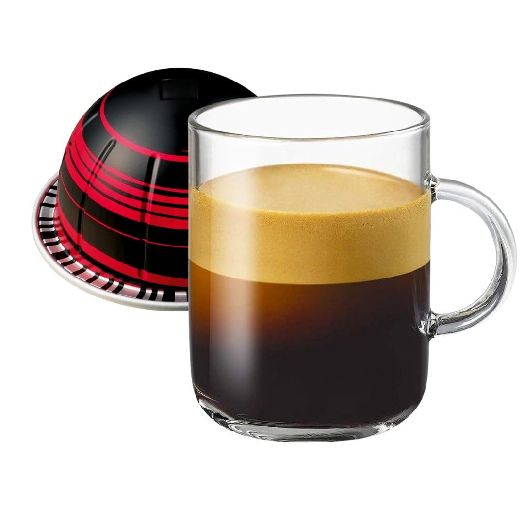Half Caffeinato Coffee Pods, 20-Count, Mild Roast, Compatible with US Machine (7.77 fl. oz.) (20 pods, Half Caffeinato)
