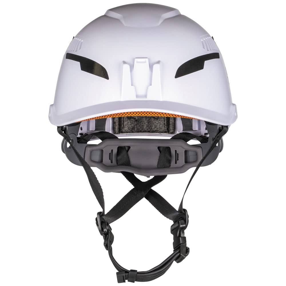 Klein Tools 60565 Safety Helmet, Type-2 Safety Helmet, Vented, Class C, White