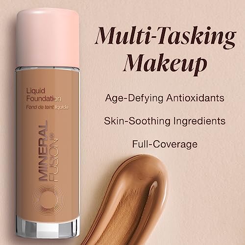 Mineral Fusion Liquid Foundation, Cool 1, 1 Fl Oz
