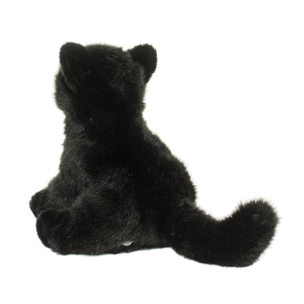 Douglas Salem Black Cat Plush Stuffed Animal - 9 Inch Tall Sitting