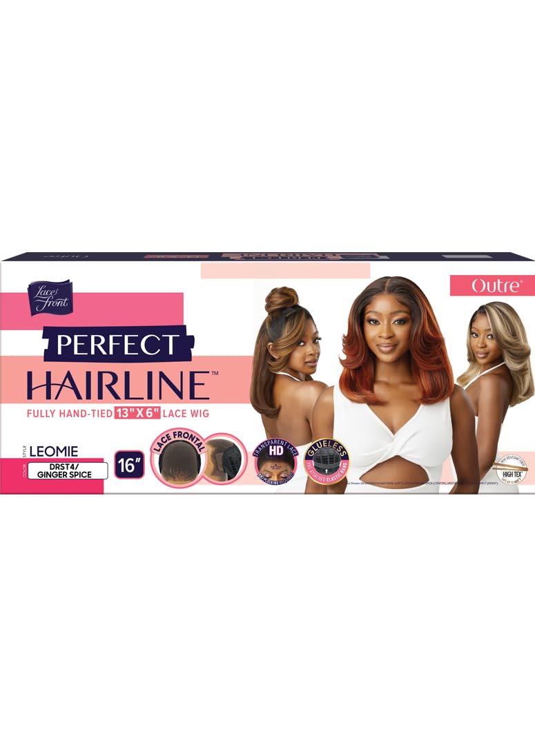 Outre Lace Front Wig - Perfect Hair Line 13X6 - Leomie (1B)