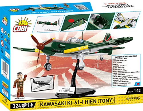 COBI Historical Collection WWII Kawasaki KI-61-I Hyen (Tony) Plane