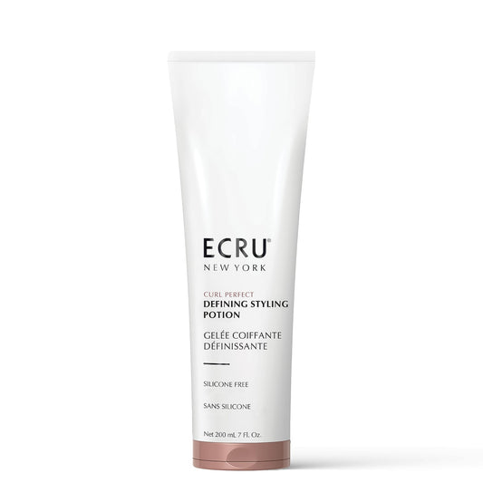 ECRU NEW YORK Curl Perfect Defining Styling Potion, Natural Curls Cream & Hair Styling Gel, Medium Hold Curl Defining Cream, Frizz Control, Defines Curly and Wavy Hair