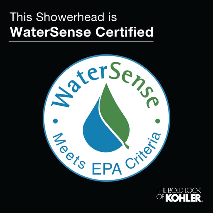 Kohler Moxie Showerhead and Waterproof Bluetooth Wireless Speaker, 1.75 gpm - Polished Chrome