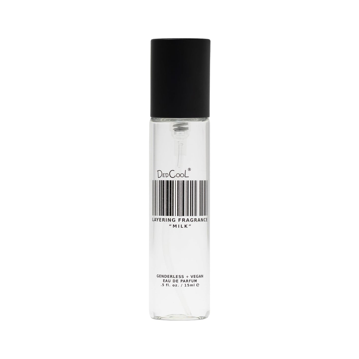 DedCool Eau de Parfum ( Milk Layering + Enhancer Fragrance - 0.5 fl oz) With Notes of Amber, Bergamot, White Musk, Clean, Perfume for Men & Women, Non-Toxic, Genderless, Vegan, Fragrance For All