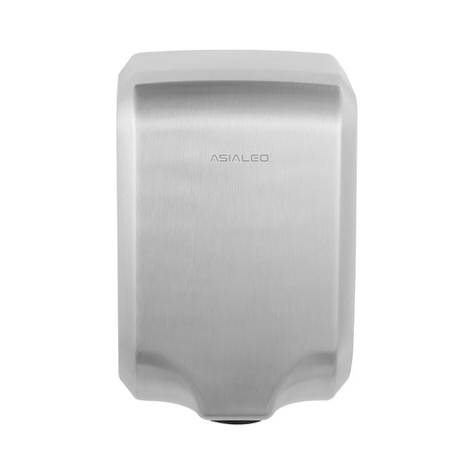 ASIALEO Hand Dryer for Bathroom Commerical,UL Listed and ADA Compliant Automatic Electric Plug in Hand Blower,Cold/Hot air switchable,High Speed 1000W,70dB,Brushed Stainless Steel Cover,Wall Mounted