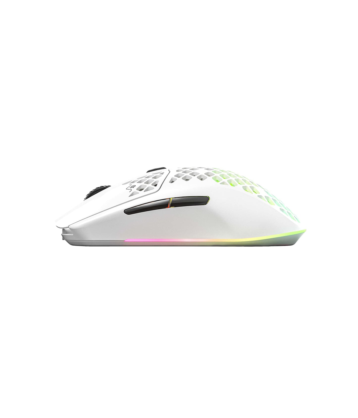 SteelSeries Aerox 3 Wireless - Super Light Gaming Mouse, 18,000 CPI TrueMove Air Optical Sensor, Bluetooth Cordless/Wireless PC Gaming Mice for Computer and Laptop, Water Resistant, Snow (Renewed)