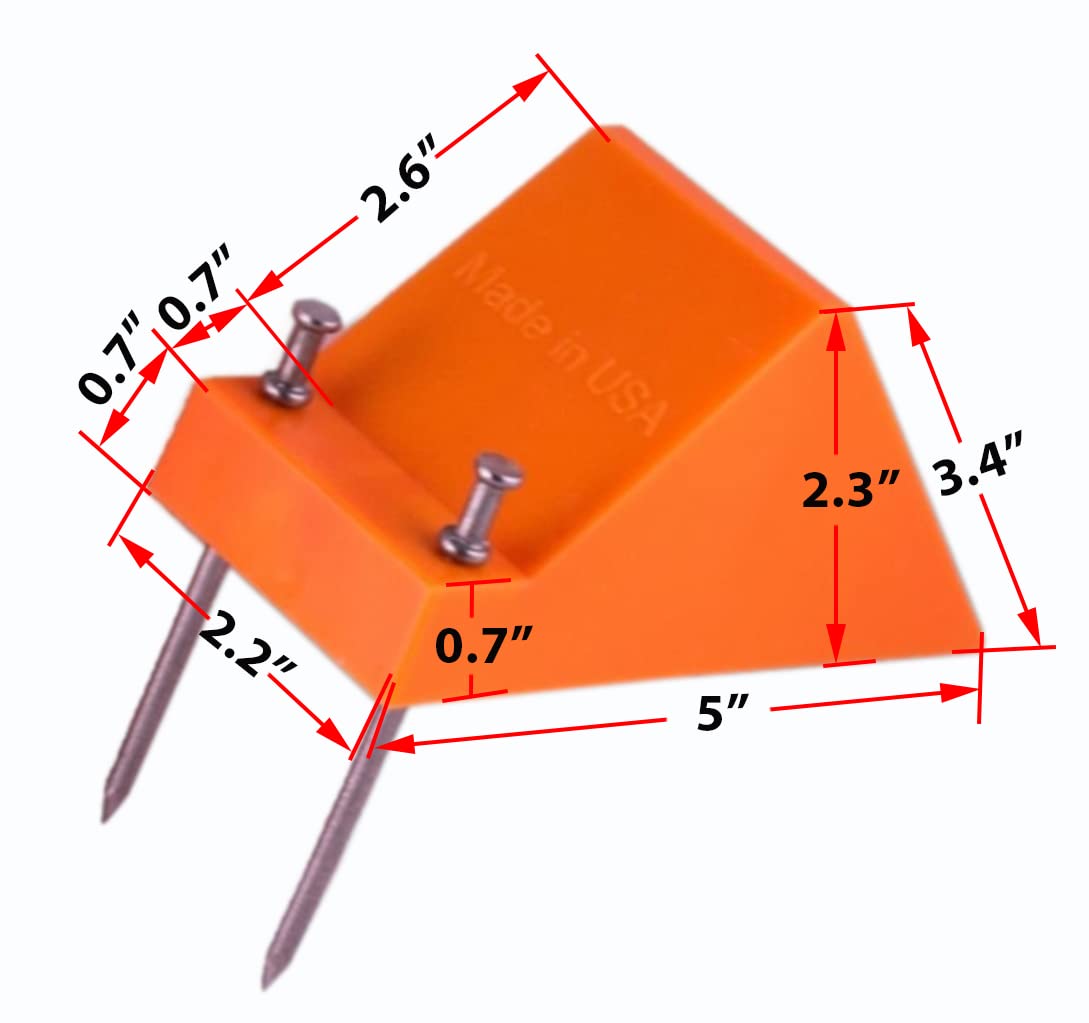 Mytee Products (20 Pack Plastic Pipe Chocks 5", Used for up to 16" Pipes