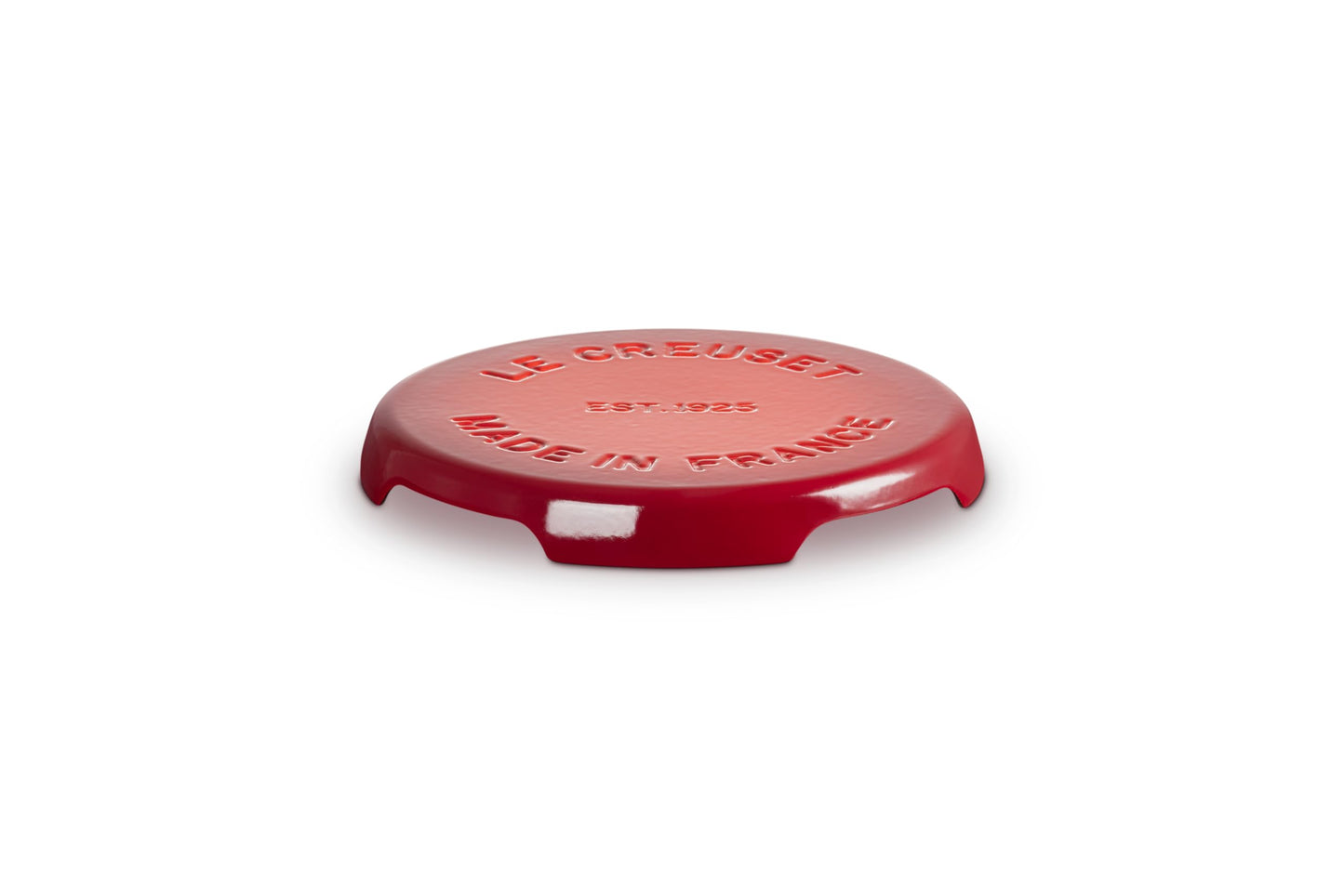 Le Creuset Enameled Cast Iron Signature Trivet, 8.8", Cerise