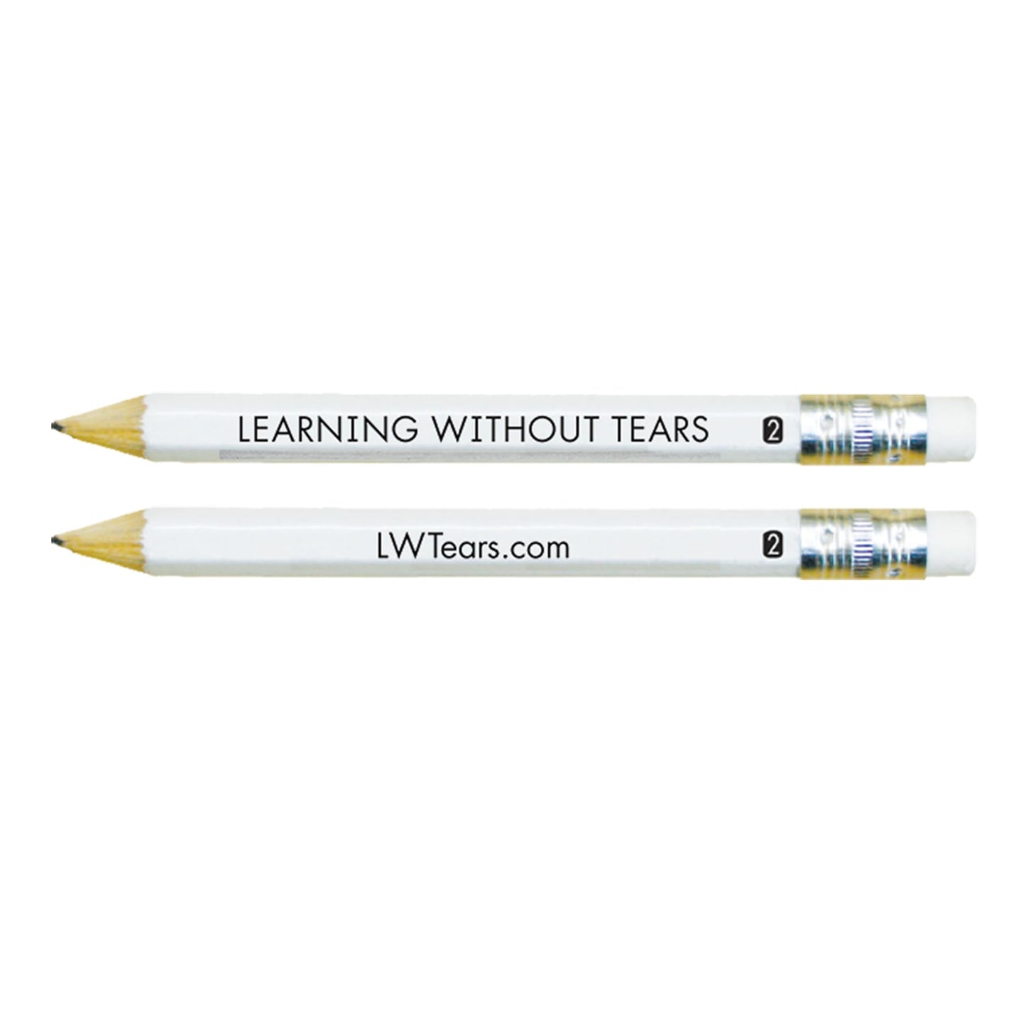 Handwriting Without Tears, Pencils for Little Hands, Age 5+, Kindergarten, 144#2 Graphite Pencils, Mini Pencils, Bulk School Supplies, Tutoring, Writing