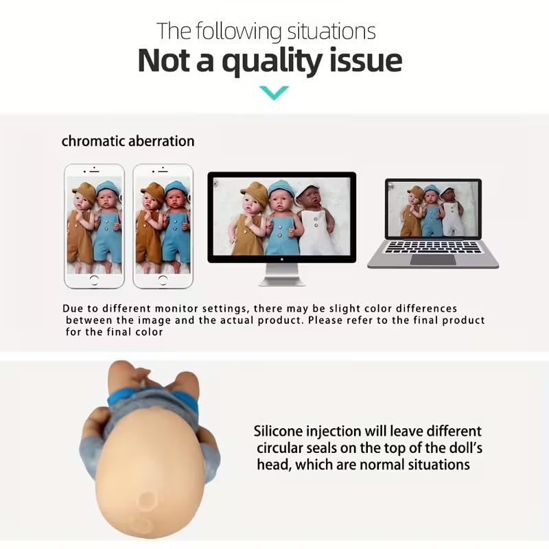 GiggleBabble 12 Inch Full Body Silicone Reborn Baby Doll - Realistic Doll with Lifelike Details - The Ideal Friend for Girl/Boy