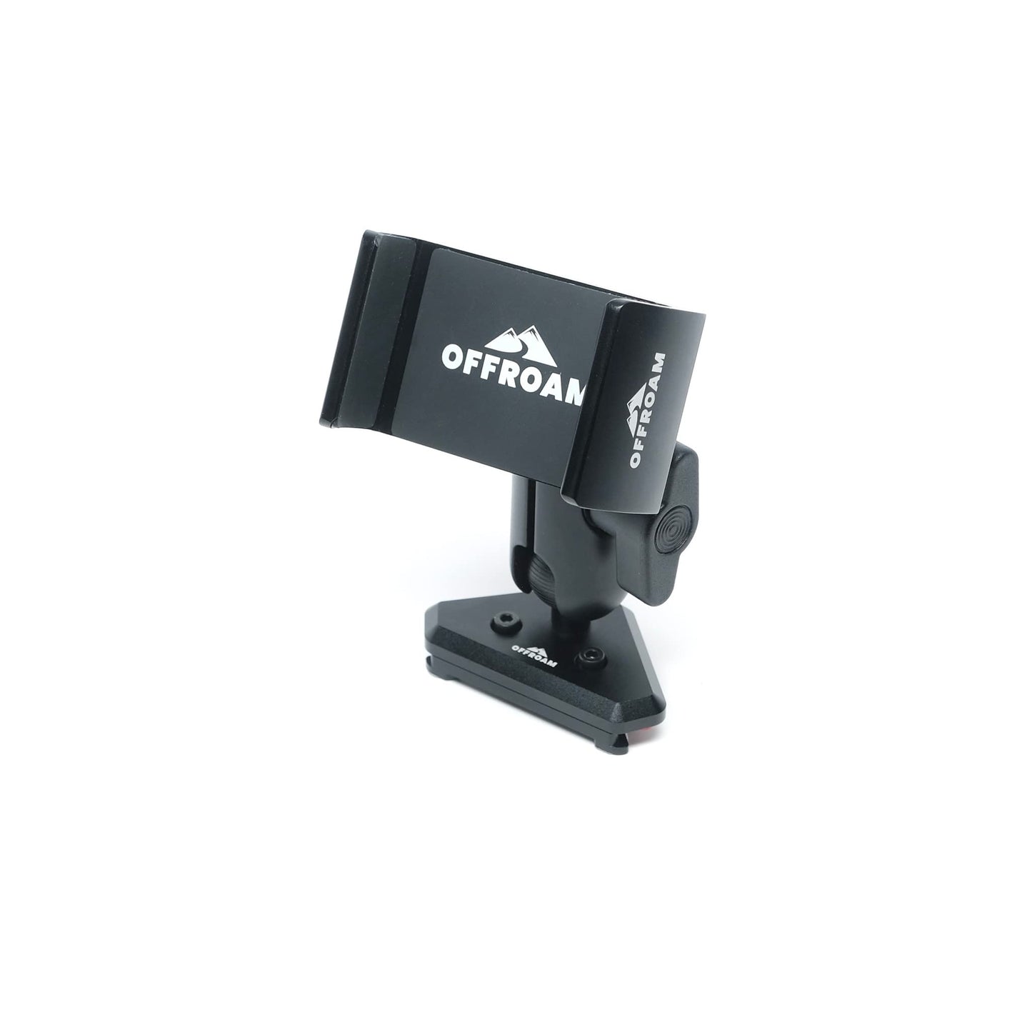 Offroam Phone Mount Made for Ford F-150 2021-2026 | Ford F-250/F-350 2023-2026 | F-150 Lightning (XL & PRO) 2022-2026, Universal Spring Loaded Holder, 360-Degree Swivel, One-Hand Operation