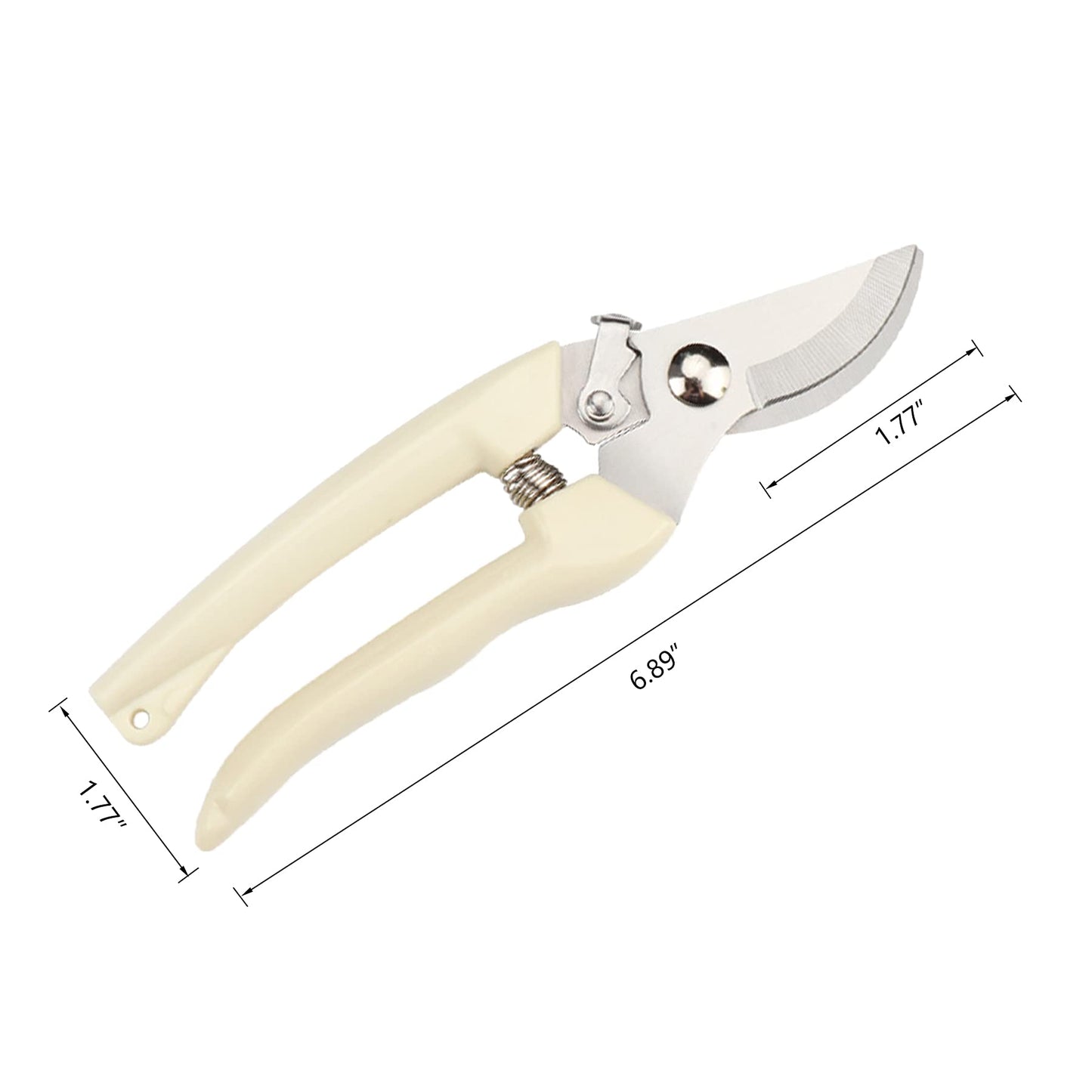 20 Pcs Garden Scissors for Plant, Tip Pruning Shears for Cutting Flowers, Trimming Plants, Bonsai and Fruits Picking (Bypass Blade Pruner)