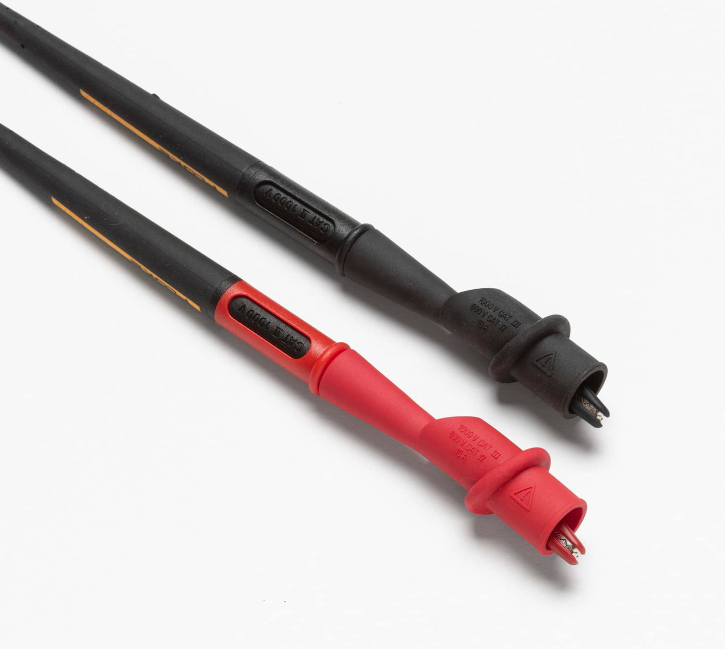 Fluke AC175 Threaded Slide-On Alligator Clip Set with Flexible Boots