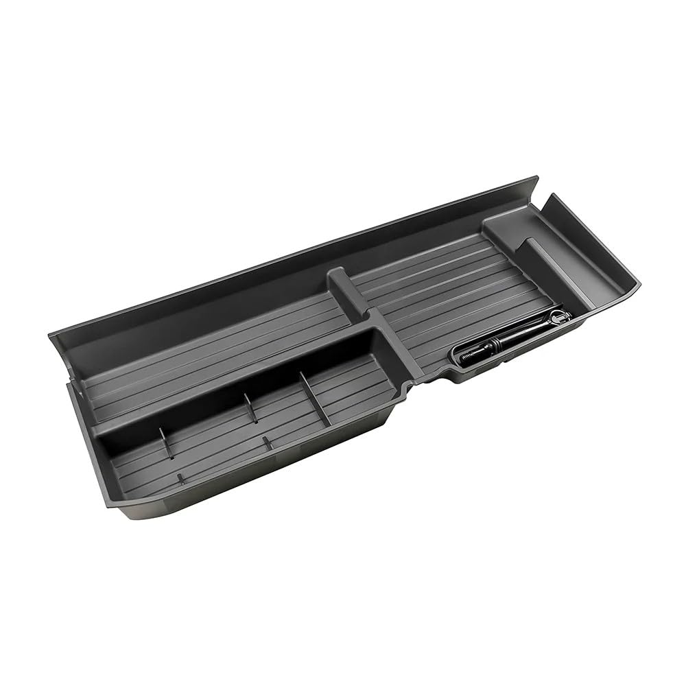 AutoQi For 2020-2026 Toyota Highlander Trunk Hidden Storage Box, SUV Insert Cargo Rear Hatch Organizer, Extra Space fits Highlander Under Cargo Floor Storage Bins Accessories
