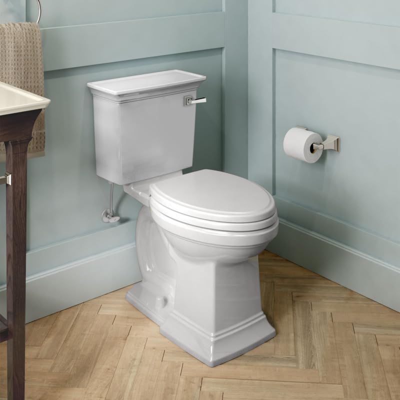 American Standard 5020A65G.020 Traditional Toilet Seat, White