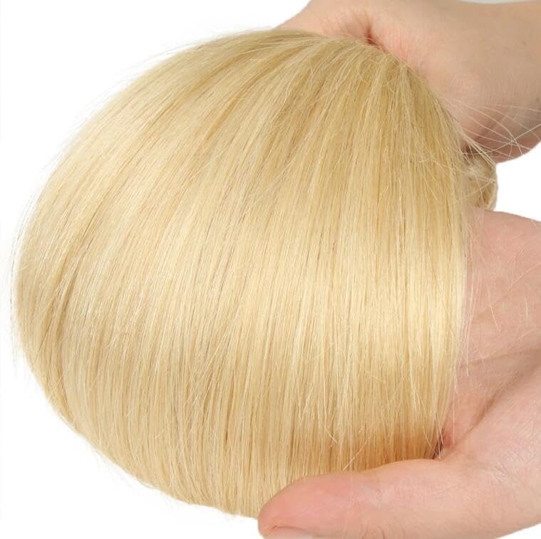 613 Bundles Blonde Bundles Human Hair 18 Inch 613 Body Wave bundles 100% Unprocessed 12A Grade Brazilian Virgin Hair Bundles 1 Bundle Human Hair 613 Blonde Bundle