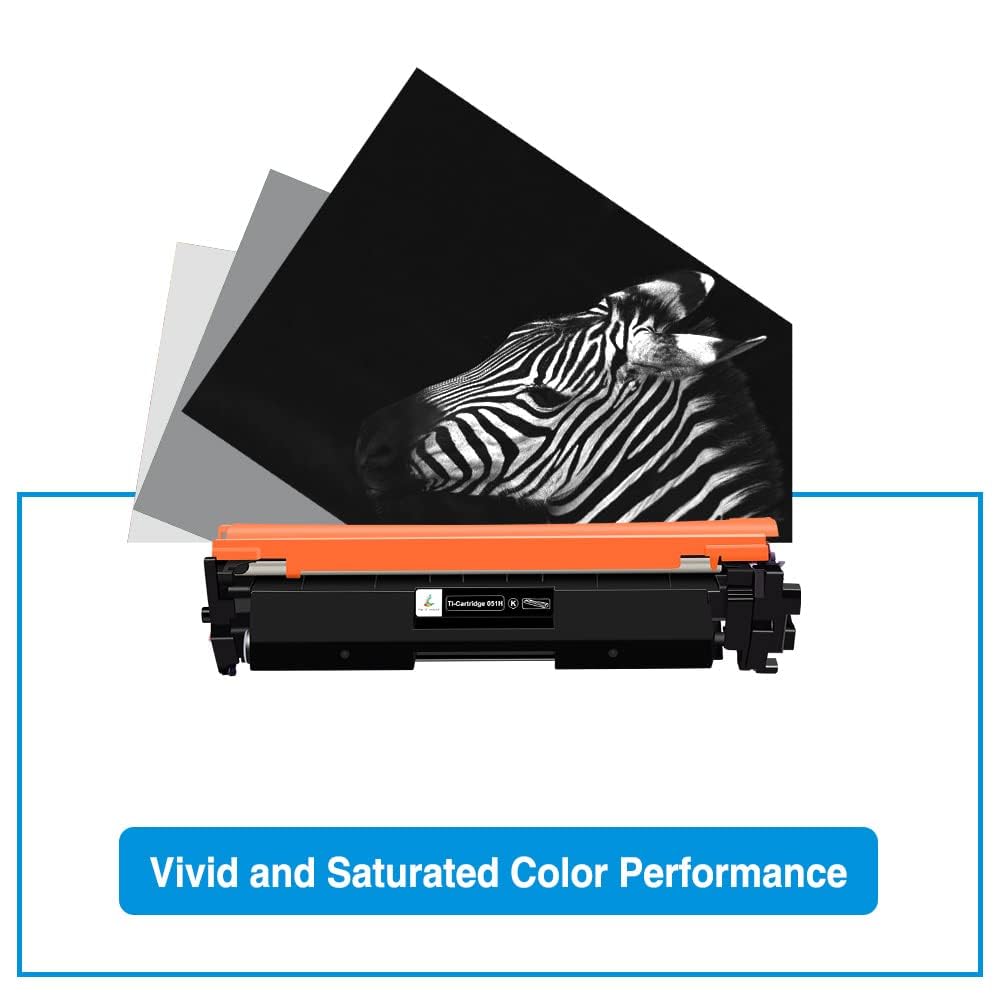 051H 051 Toner Cartridge Compatible for Canon 051H High-Yield Black Toner Cartridge 051 CRG-051H CRG051 for ImageCLASS MF264dw MF267dw MF269dw LBP162dw LBP161dn MF266dn MF263dn Printer 2-Pack