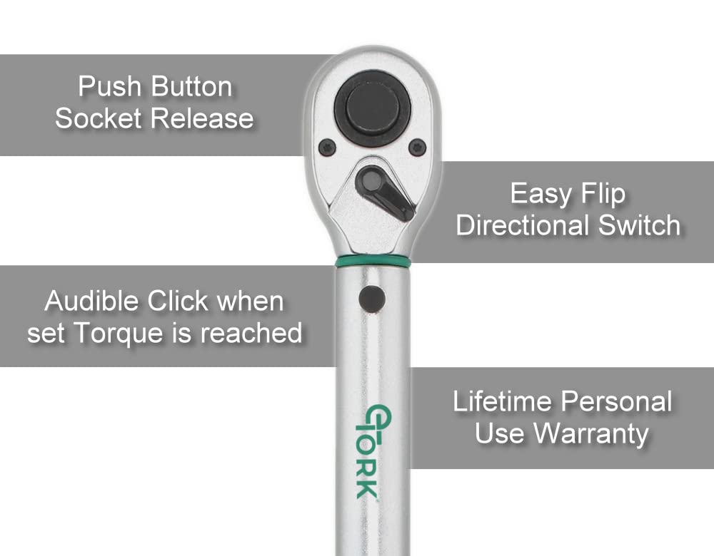eTORK - 3/8 Torque Wrench with Magnetic Lock System, Inch Pound Torque Wrench (20-250 in.-lb./3-28 N.m), Digital-Quality Precision, Professional Mechanic Tool Set and DIY Projects - 3/8 Drive