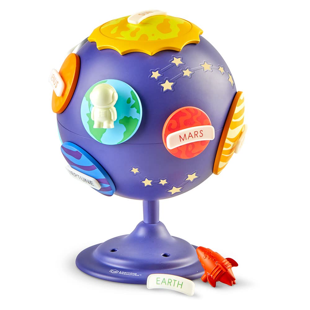 Learning Resources Solar System Puzzle Globe - 21 Pieces, Age 3+ Space Toys for Toddlers, STEM Toys for Kids, Space Décor for Kids