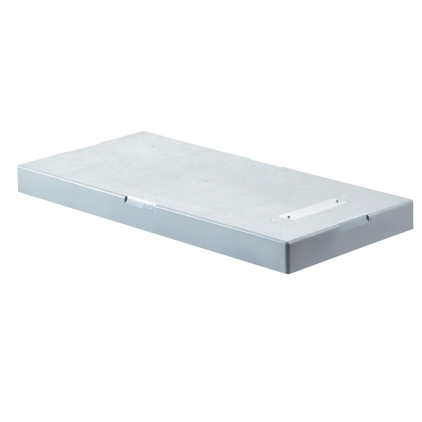 VEVOR Mini Split Pad, for 9000-36000BTU Ductless Air Conditioner Heat Pump Systems, 38 x 18 x 3 inch Plastic Outdoor Condenser Equipment Anti-Vibration Pads for Heat Pump System, Max Load 400 lbs