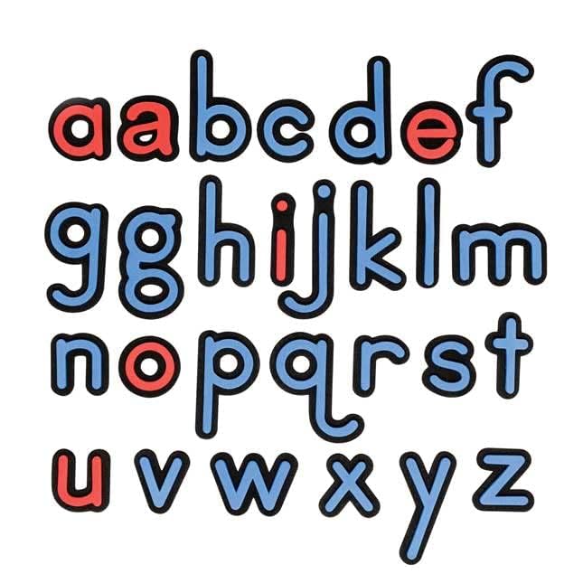 Really Good Stuff EZread Soft Touch Expanded Magnetic Letters and Storage Case