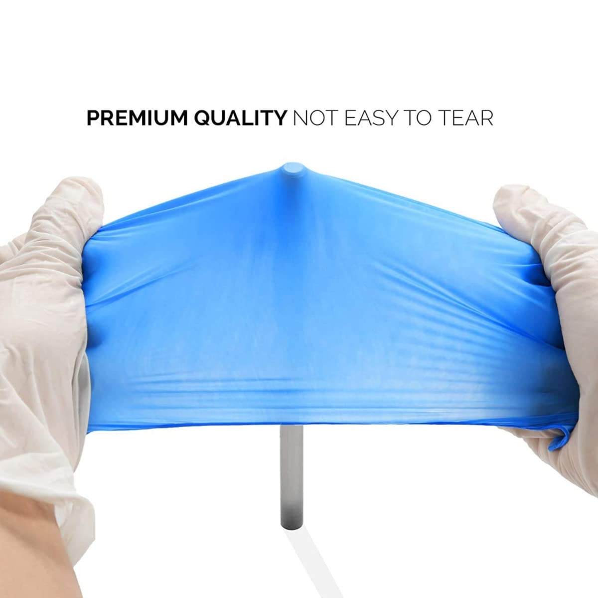 INTCO Basic Medical Synmax Vinyl Exam Gloves,Disposable Gloves - Latex-Free & Powder-Free for Medical,Cleaning,Food Safe - Medium, BMPF-3002(Case of 1000,Blue)