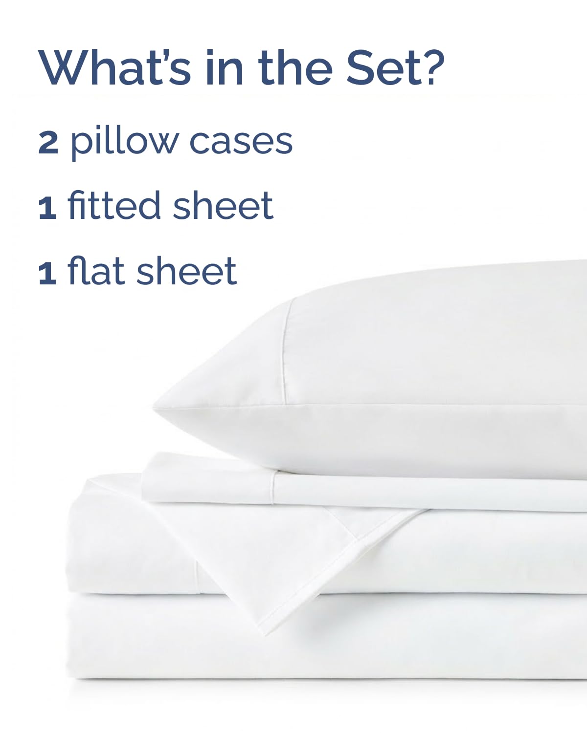 Extra Thick Heavyweight Queen Size 4 Piece Sheet Set – High End Super Luxury Bed Set – Premium Heavyweight Hotel Quality Sheets with Deep Pockets - Easy-Fit - Ultra-Soft, Warm & Wrinkle Free - White