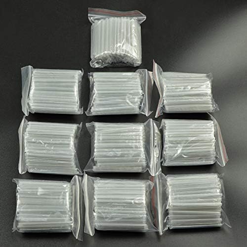 Premium 1200pcs Fiber Optic Splice Sleeves (2.6mm x 60mm) - Heat Shrink Tubing - 304 Stainless Steel - Enhanced Fusion Splicing Protection - PE Clear Coating, Hot Melt Adhesive - Reliable and Durable