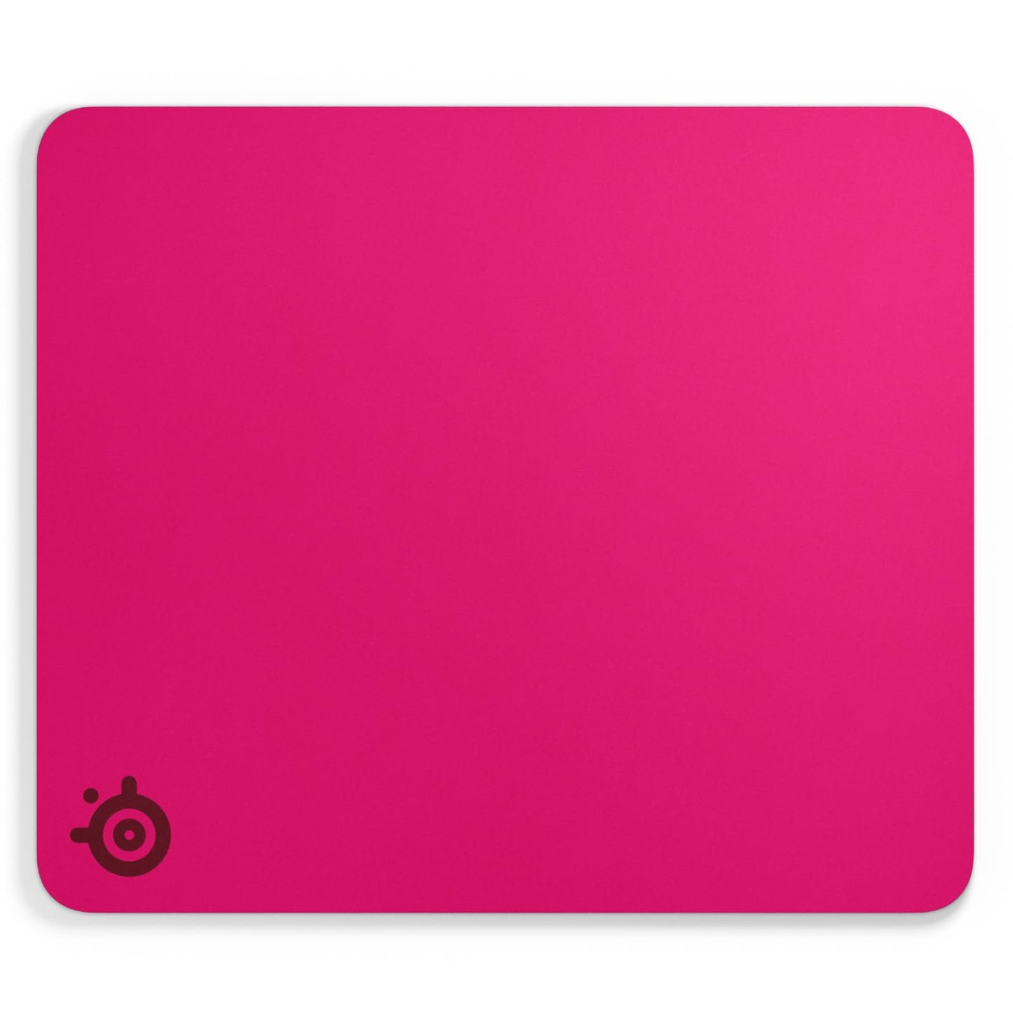 SteelSeries QcK Heavy Gaming Mousepad — Thicker, Non-Slip Silicone Rubber Base, Peak Tracking, Optimized for Gaming FPS, MOBAs, RTS, MMO — Large Size 450 mm x 400 mm x 6 mm — Magenta