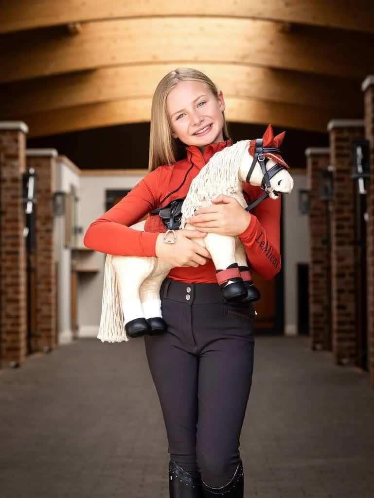 Lemieux Toy Pony Bridle - Black Leather - Suitable for Ages 8 Years +