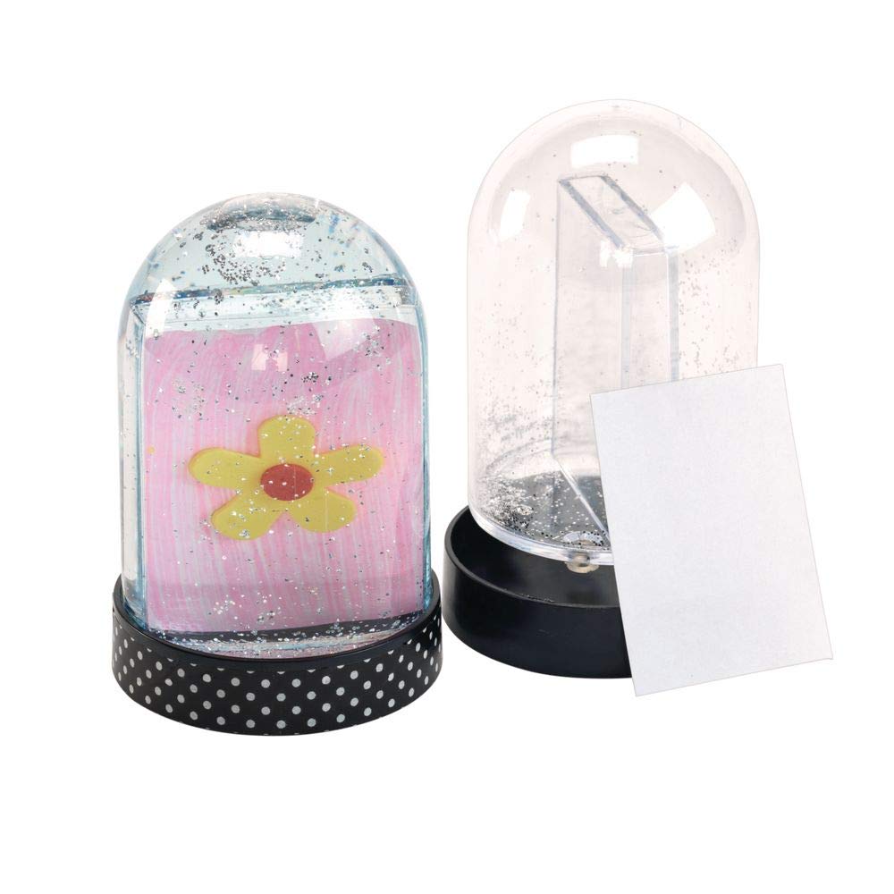 Colorations SNOWDOME Create Your Own Snow Globe (Pack of 12)