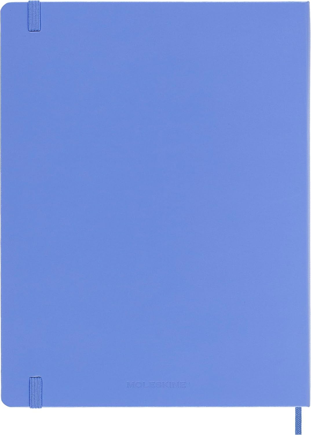 Moleskine Extra Large Plain Hardcover Notebook: Hydrangea Blue
