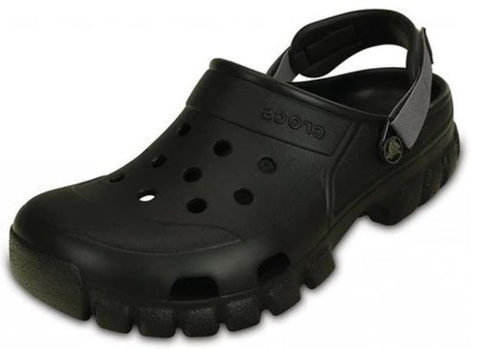 Crocs Unisex-Adult Offroad Sport Clogs, Black/Graphite, 10 Men/12 Women