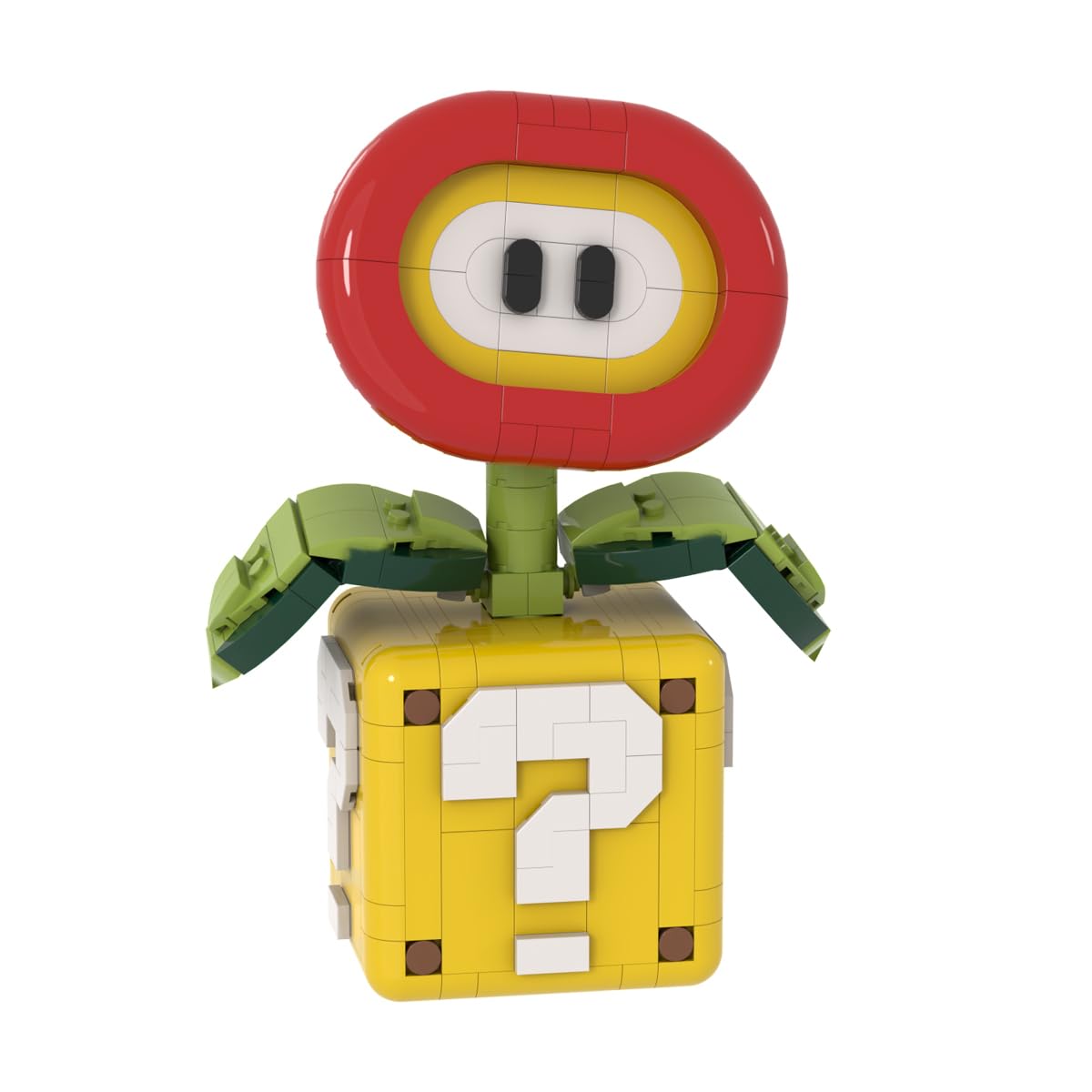 Jeamoc Piranha Plant Building Block for 71426 Piranha Plant, 337pcs Creative MOC Piranha Plant Model, Compatible with 71426 Super Mario Piranha Plant