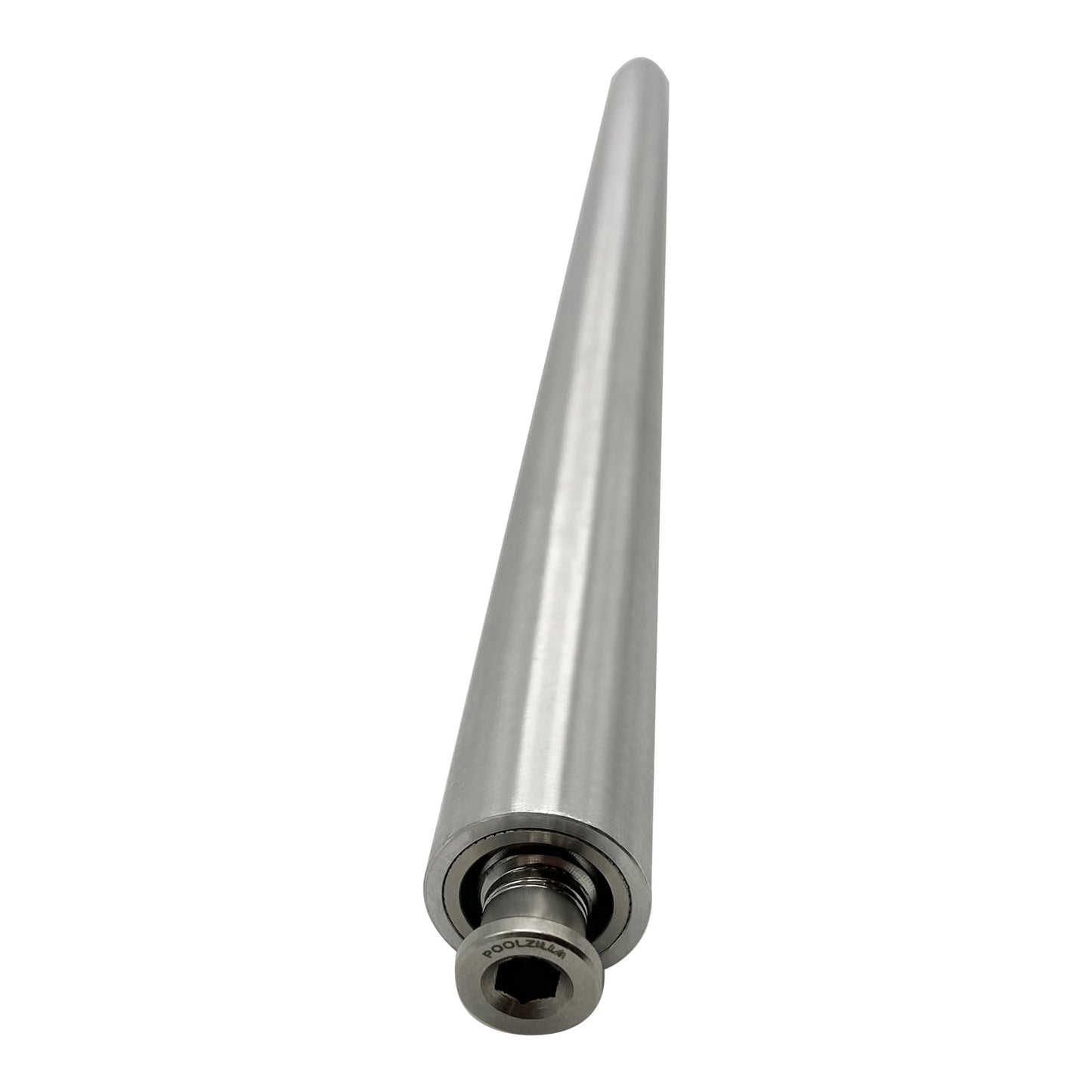 Poolzilla 5 Pack 18” Aluminum Tube with Stainless Steel Anchor for Pool Safety Cover Installation, Anchor Installation for Loose Ground or with Pavers, Extra Long